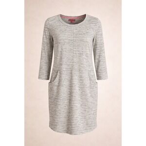 Betsey Johnson Sweatshirt Dress Womens‎ Small Heather Gray NWT Pockets
